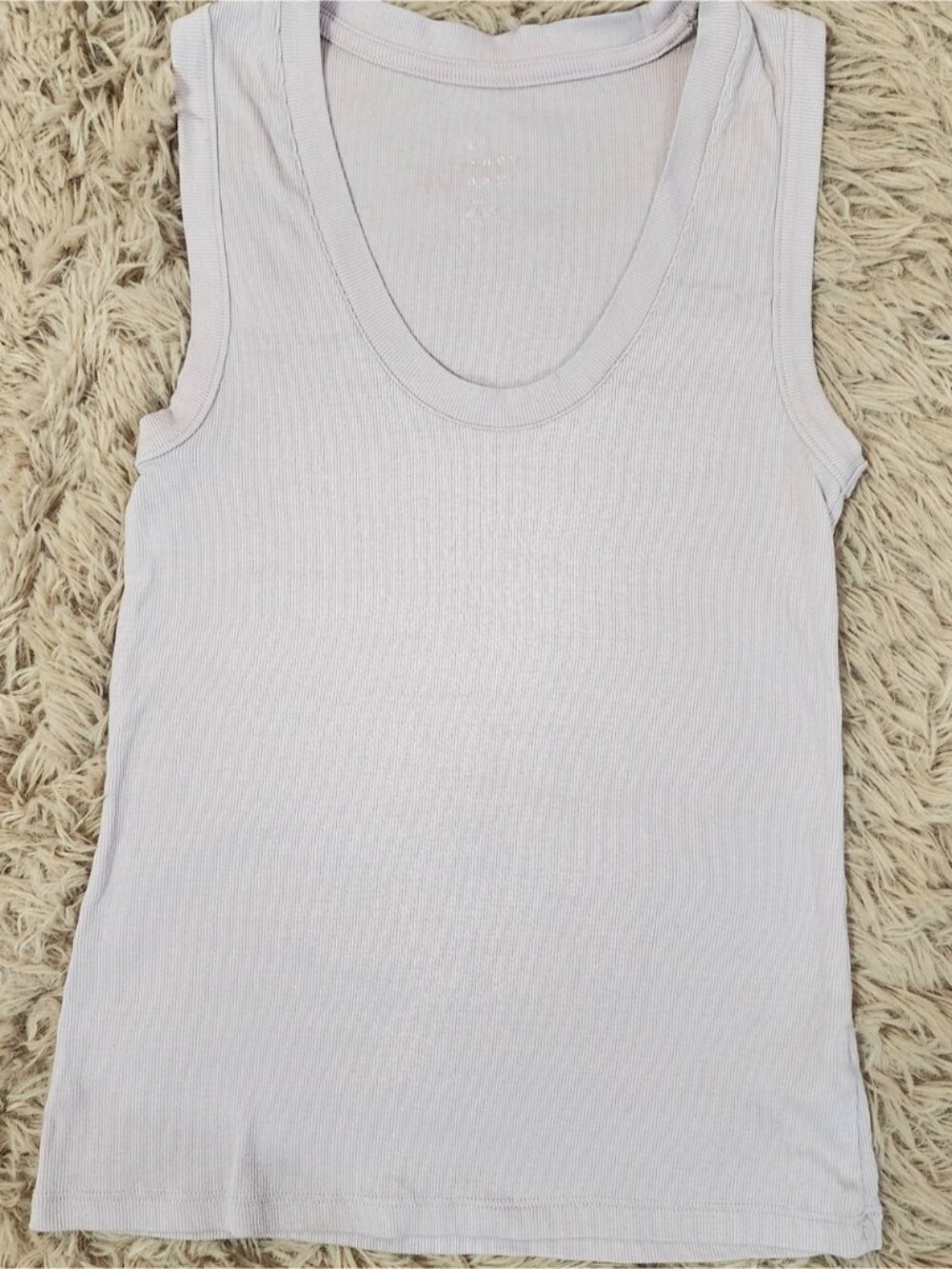 Women’s Scoop Neck Tank Top - Light Lavender